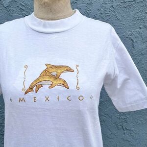 Vintage Dolphin T shirt Princess Cruises Mexico Size Small